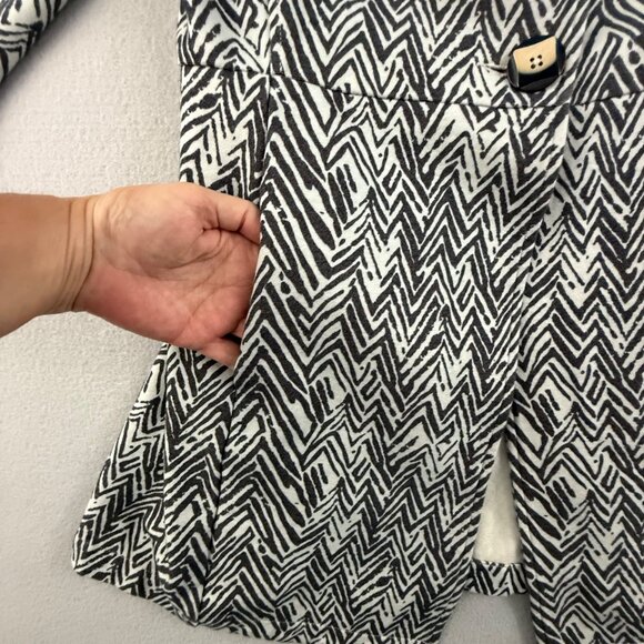 CAbi Women's Small Zigzag Ponte Ponte Coat Blazer Boho Classic Chic Career Fall - Picture 5 of 15